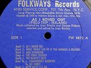 Jean Ritchie amd George Pickow - As I Roved Out 1960 Folkways FW 8872 SIGNED