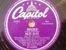 MILES DAVIS on CAPITOL 57-60005 Jeru / Godchild Bebop Jazz 78 E