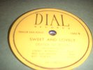 78RPM Dial 1042 Dexter Gordon, Sweet + Lovely /James Moody, Oh, Well sharp E-E
