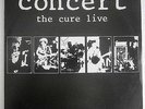 THE CURE - LIVE IN CONCERT LP PORTUGAL PS 1985 M- RARE PORTUGUESE PRESS