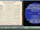 Blind Gary Davis-HARLEM STREET SINGER--Original Prestige Mono LP/VG+/VG++/Blues