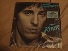 BRUCE SPRINGSTEEN-THE RIVER 2 LP SHRINK PLUS  HYPE STICKER 1980 CBS