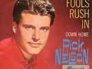 Musterplatte / Promo Ricky Nelson Fools rush in