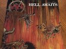 SLAYER - Hell Awaits LP Vinyl 1988 metal blade Reissue THRASH METAL EX