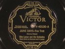 78 RPM -- Slim Lamar and His Orchestra, Victor 40130, E+  Jazz