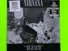 NIRVANA Bleach LP Clear & White VINYL Newbury Comics SEALED LOW NUMBER #82/750
