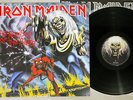 IRON MAIDEN NUMBER OF THE BEAST EMI EMS-91034 Japanese Pressing Vinyl LP
