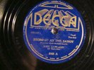 78- SUN DECCA 848-JUDY GARLAND (HER FIRST)-STOMPIN AT SAVOY /SWING MR CHARLIE