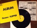 FLIPPER, Album Generic Flipper LP, Punk, NEAR MINT, W/ Insert