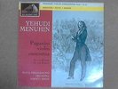 Paganini: Violin Concertos Nos 1 & 2 LP Paganini / Menuhin / Erede / RPO - 1961