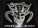 SACRIFICE Crest of Black LP OOP Sabbrabells Sabbat Metalucifer Casbah Doom