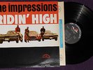 THE IMPRESSIONS - Ridin' High, Original 1966 Mono LP, Curtis Mayfield, VG+ Vinyl