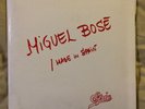 Miguel Bose Mexico Made in Spain Press KIt autografiado Signed poster photo