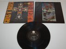 GUNS N' ROSES - APPETITE FOR DESTRUCTION LP Shrink Hype Sticker 1987 Geffen Uzi