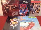 Hard Rock Heavy Metal 5 LPs Judas Priest, Slade, Sweet, Hustler Must See VG+