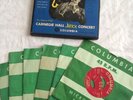 BENNY GOODMAN 6 45'S BOX SET THE FAMOUS 1938 CARNEGIE HALL JAZZ CONCERT