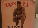 RARE Hard to Find Ron B Stitch by Stitch Vinyl Record Album + News Article Clip