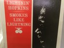 LIGHTNIN' HOPKINS Smokes Like Lightning LP on Prestige mono Near Mint