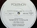Brahms: Symphony No.4 - Igor Markevitch **Polyphon White Label Promo Stereo LP**