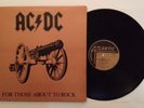 AC/DC - For Those About To Rock - 1981 Vinyl LP Masterdisk RL SD 11111 (NM-)