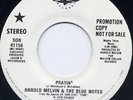 Harold Melvin & Bluenotes Prayin US Source promo (rare soul vinyl 45)