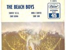 THE BEACH BOYS “SURFIN’ U.S.A. / SURF JAM” SURF RARE MEXICAN 7” EP 45 RPM