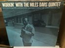 MILES DAVIS QUINTET Workin' With... PRESTIGE LP EX