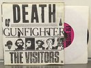 RARE THE VISITORS - DEATH OF A GUNFIGHTER 7' ORIGINAL PUNK KBD POWER POP