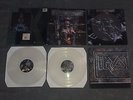 Iron Maiden X Factor 2Xclear lp 1ST PRESS 1995 & Man on the edge picture+ poster