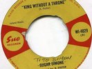 Sugar Simone  King Without a throne - Suddenly, Rare UK Sue 45rpm Northen Soul