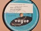 Rare Rock 'n' Roll, Jivers, Boppers GENE AND EUNICE Let's Get Together/UK Vogue