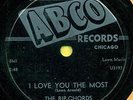 RIP-CHORDS I Love You The Most b/w Let's Do The Razzle Dazzle