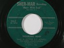 Black Gospel 45 GOSPEL LIGHTS SINGERS Troubling Mind on Sher-Mar