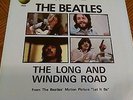 Beatles Long And Winding Road / For You Blue East Coast NM Picture Sleeve