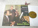 DAVID OISTRAKH PAUL BADURA-SKODA MOZART Selected Violin Sonatas GER 2LP EURODISC