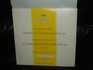 RAVEL  - SONATE FUR VIOLINE   - DEUTSCHE  LPM 18 520 MAX ROSTAL  MONIQUE HAAS