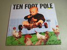 Ten Foot Pole-Rev-LP 1994 Epitaph Punk Rock+Insert+Band Logo Sticker