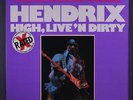 JIMI HENDRIX: High, Live 'n Dirty LP (red vinyl, slight corner bend) Rock & Pop