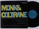 THELONIOUS MONK + JOHN COLTRANE Monk & Coltrane RIVERSIDE LP NM mono