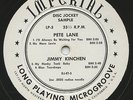 Rare Country 10-inch LP- V/A - Pete Lane, Jimmy Kinchen & more - Imperial- Promo