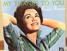 CONNIE FRANCIS 1962 JAPAN THIN SLEEVE LP w/insert MY THANKS TO YOU  YS-5058