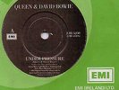 QUEEN-DAVID BOWIE-RARE 1981 IRISH PRESSED 45-UNDER PRESSURE-MERCURY-MAY-TAYLOR