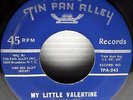 FRANK VILLANI My little Valentine b/w MANDOGUITARS Carmen Y Laura Waltz 45 E4491