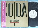 LED ZEPPELIN Coda P-11319 JAPAN PROMO LP w/OBI 052az44