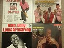 4 -LP's: Louis Armstrong & the Dukes, Hello Dolly, Satchmo Plays King Oliver