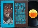 MEMPHIS SLIM Tribute To Big Bill Broonzy.. LP CANDID CJM 8023 US 1961 DG MONO