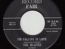 HI-LITES - Record Fair 500 (Conn.) - I'm Falling in Love - 1961 DOO-WOP 45 VG++