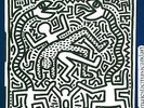 ORIGINAL 1983 PROMO KEITH HARING ART PRINT & HIP HOP B.BOY VINYL RECORD EX RARE