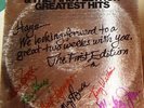 Autographed Kenny Rogers & the First Edition Greatest Hits LP (1971)