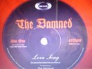 THE DAMNED LOVE SONG - RARE RED VINYL LTD EDIT OF 50 - SPANSH PRESS - UK SELLER